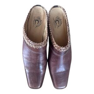 Charlie 1 Horse Kim Western Cowgirl Slip On Mule Size 9.5B